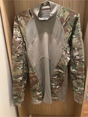 Multicam Tactical Combat Shirt - Camo & Tan